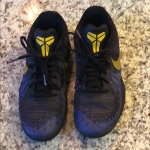Nike Mamba Rage Lakers Away In Black and purple